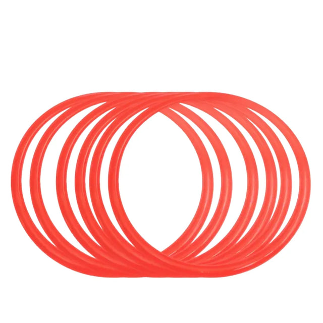 Agility Training Rings ? 40cm/50cm/60cm/70cm | Ideal for All Surfaces, Kids & Adults | Match-Ready | Includes Pump & Needle | Durable & Long-Lasting Performance