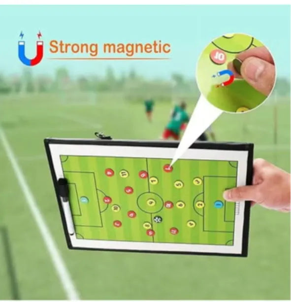 Soccer Coach Football Tactic Board Book Set | Ideal for All Surfaces, Kids & Adults | Match-Ready | Includes Pump & Needle | Durable & Long-Lasting Performance