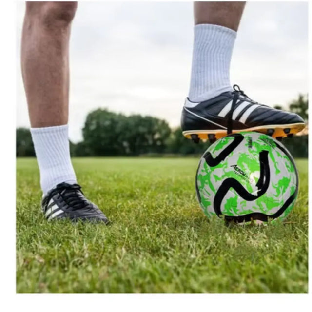 Football Soccer Ball For Matches World Cup Best Indoor/Outdoor Water Proof Ball For Professional Training And Match Men And Women Youth And Adult | Ideal for All Surfaces, Kids & Adults | Match-Ready