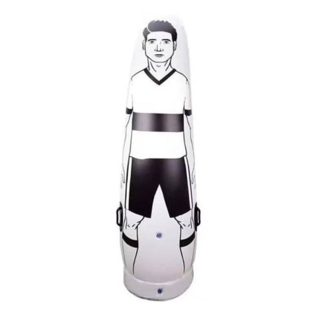 Soccer Training Equipment Pvc Inflatable Free Kick Football Dummy Goalkeeper Soccer Training Dummy | Ideal for All Surfaces, Kids & Adults | Match-Ready | Includes Pump & Needle | Durable & Long-Lasting