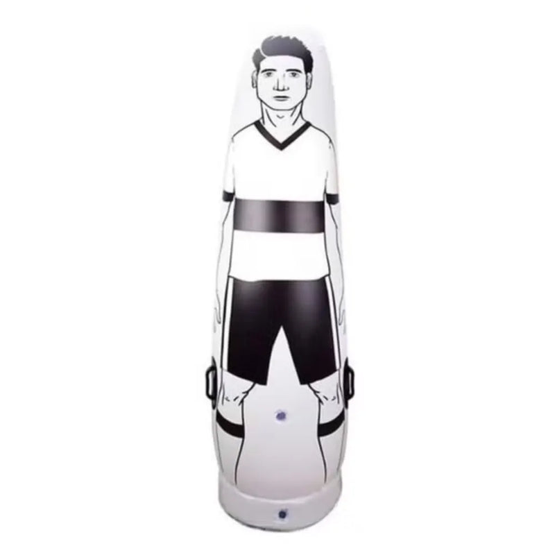 Soccer Training Equipment Pvc Inflatable Free Kick Football Dummy Goalkeeper Soccer Training Dummy | Ideal for All Surfaces, Kids & Adults | Match-Ready | Includes Pump & Needle | Durable & Long-Lasting