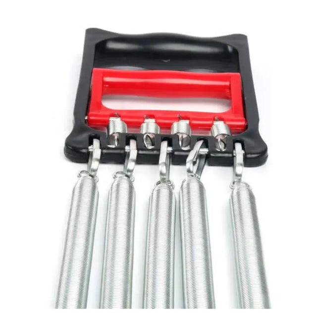 Five Spring Chest Expander Pulling Force Exerciser | Ideal for All Surfaces, Kids & Adults | Match-Ready | Includes Pump & Needle | Durable & Long-Lasting Performance