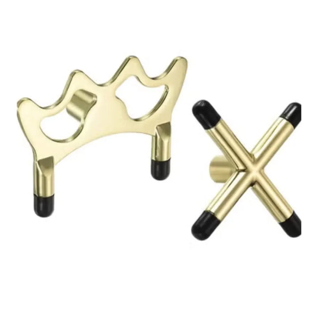 Billiard Bridge Head, Pool Cue Stick Bridge Screw-On Metal Billiard Accessories with Rubber Sleeves for Pool Table | Ideal for All Surfaces, Kids & Adults | Match-Ready | Includes Pump & Needle