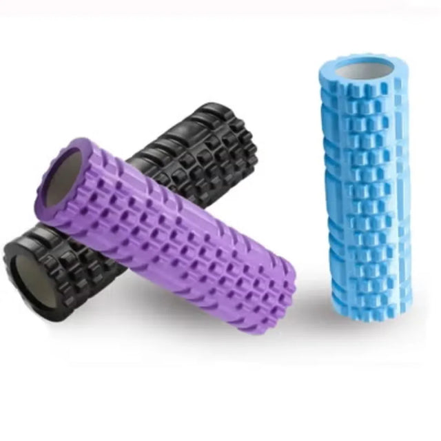 Foam Roller for Deep Tissue Muscle Massage Trigger Point Muscles Therapy | Ideal for All Surfaces, Kids & Adults | Match-Ready | Includes Pump & Needle | Durable & Long-Lasting Performance