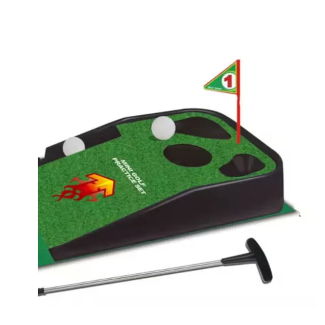 Kids Mini Golf Toy Set ? Indoor & Outdoor Sports Game for Children | Fun Training & Practice Golf Set for Boys & Girls ? Educational Golf Activity Game for Toddlers & Kids | Ideal for All Surfaces
