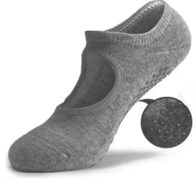 1 Pair Foot Care Massage Anti-Slip Men Women Yoga Socks | Ideal for All Surfaces, Kids & Adults | Match-Ready | Includes Pump & Needle | Durable & Long-Lasting Performance