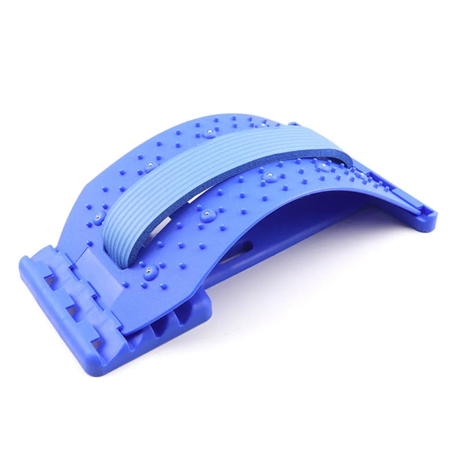 Back Stretcher Lumbar Back Cracker with Magnet Back Massager for Lower Back | Ideal for All Surfaces, Kids & Adults | Match-Ready | Includes Pump & Needle | Durable & Long-Lasting Performance