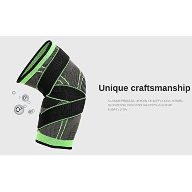 Knee Sleeve, Knee Pads Compression Fit Support -for Joint Pain and Arthritis Relief, Improved Circulation Compression - Wear Anywhere - Single | Ideal for All Surfaces, Kids & Adults | Match-Ready