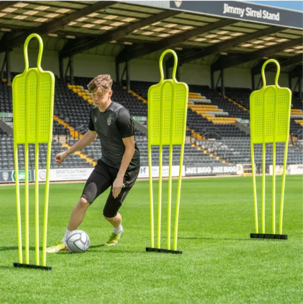 Free-Kick Training Mannequins ? Professional Soccer Practice Equipment | Ideal for All Surfaces, Kids & Adults | Match-Ready | Includes Pump & Needle | Durable & Long-Lasting Performance