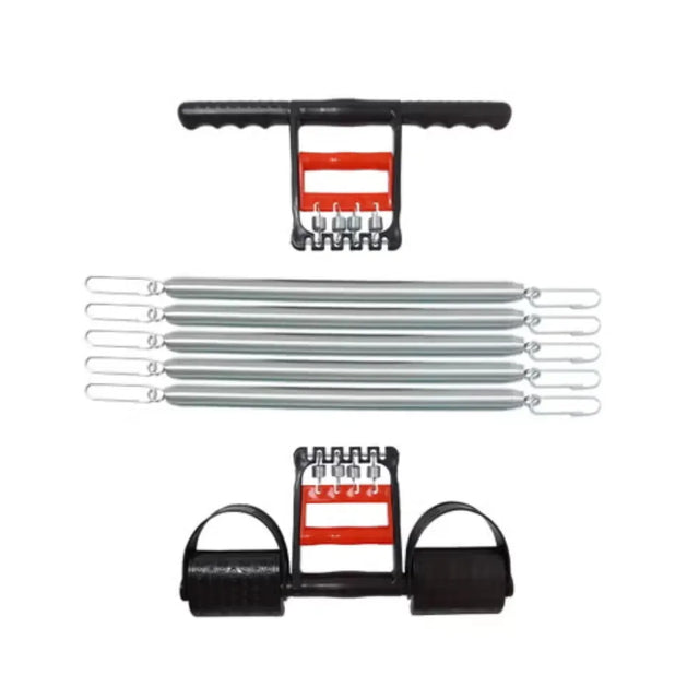 Five Spring Chest Expander Pulling Force Exerciser | Ideal for All Surfaces, Kids & Adults | Match-Ready | Includes Pump & Needle | Durable & Long-Lasting Performance