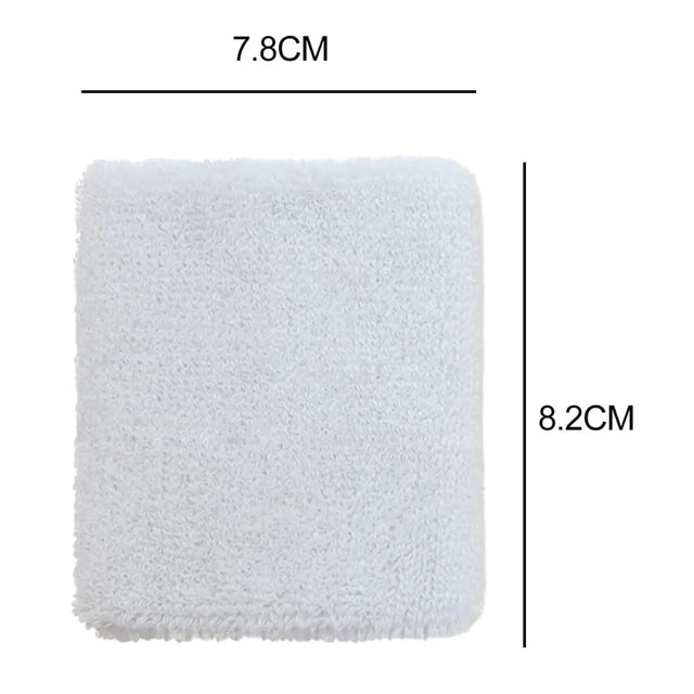 Direct Absorbent Wrist Sweatbands for Athletic Men and Women - 6 Pcs Tennis Wrist Sweat Bands for Gym & Running-Wicking Wristbands for Exercise | Ideal for All Surfaces, Kids & Adults | Match-Ready