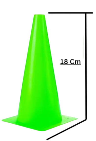 18cm"to 48cm" Sports Cones Plastic Traffic Training Cones, Training for Basketball, Football, Skateboarding Practice - Obstacle Course for Indoor and Outdoor Party Events