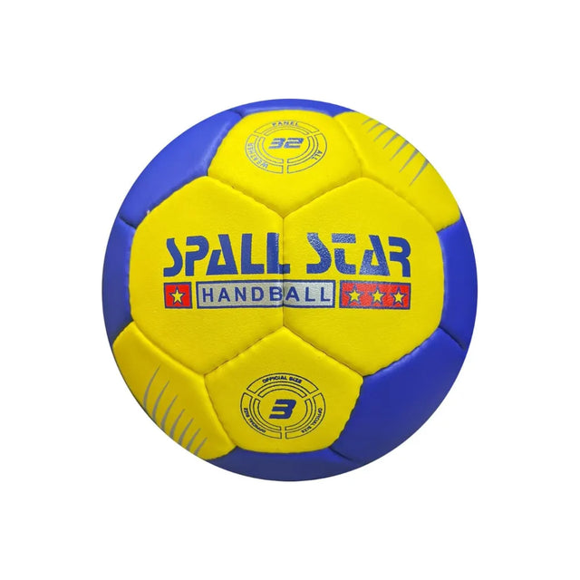 Hand Ball Round White Blue Excellent Quality Training Ball For All Levels of play and all age groups | Ideal for All Surfaces, Kids & Adults | Match-Ready | Includes Pump & Needle | Durable & Long-Lasting