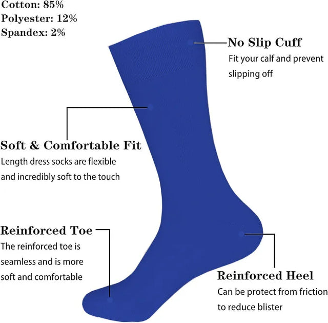 Men's Socks Supreme Comfort Ankle Support Enhanced Performance Crew Socks Premium Athletic Breathable Casual Socks Moisture Wicking Ultimate Softness (234520) | Ideal for All Surfaces, Kids & Adults