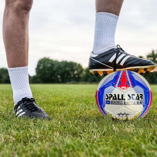 Football Soccer Ball For Matches World Cup Best Indoor/Outdoor Water Proof Ball For Professional Training And Match Men And Women Youth And Adult (CR-696)