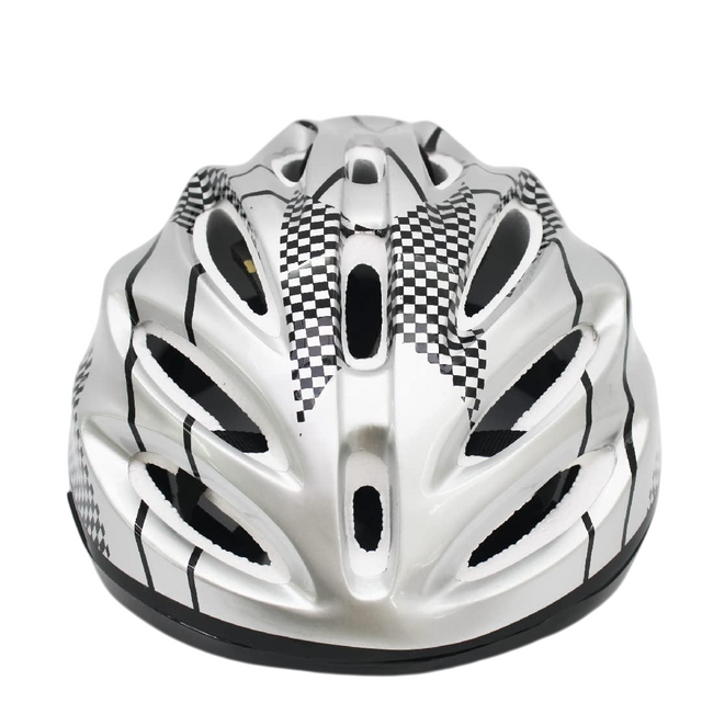 Sports Bike Bicycle Cycling Safety Helmet with Visor Carbon Fiber Skating Sports Helmet 037 | Ideal for All Surfaces, Kids & Adults | Match-Ready | Includes Pump & Needle | Durable & Long-Lasting Performance
