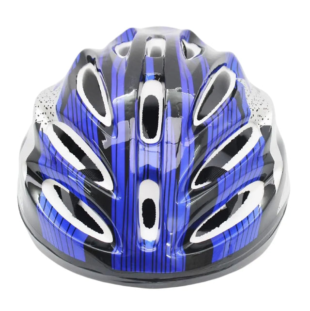 Sports Bike Bicycle Cycling Safety Helmet with Visor Carbon Fiber Skating Sports Helmet 037 | Ideal for All Surfaces, Kids & Adults | Match-Ready | Includes Pump & Needle | Durable & Long-Lasting Performance