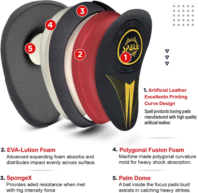 Boxing Pad Hook and jab Training Pads Hand Target Strike (SI-1281) | Ideal for All Surfaces, Kids & Adults | Match-Ready | Includes Pump & Needle | Durable & Long-Lasting Performance