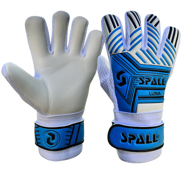 Spall GoalKeeper Goalie Football Soccer Gloves Strong Grip Protection Prevent Injuries For Training And Matches Men And Women (120-Luna)