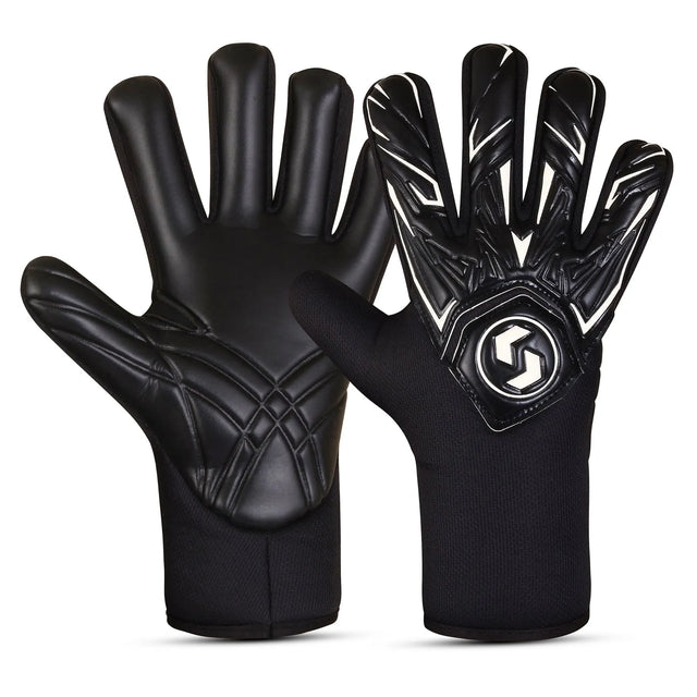 GoalKeeper Gloves Strong Grip For The Toughest Saves With Finger Spines To Give Splendid Protection To Prevent Injuries High Performance Pro Level Ideal For Men And Women(GK-365) | Ideal for All Surface, Kids and Adults