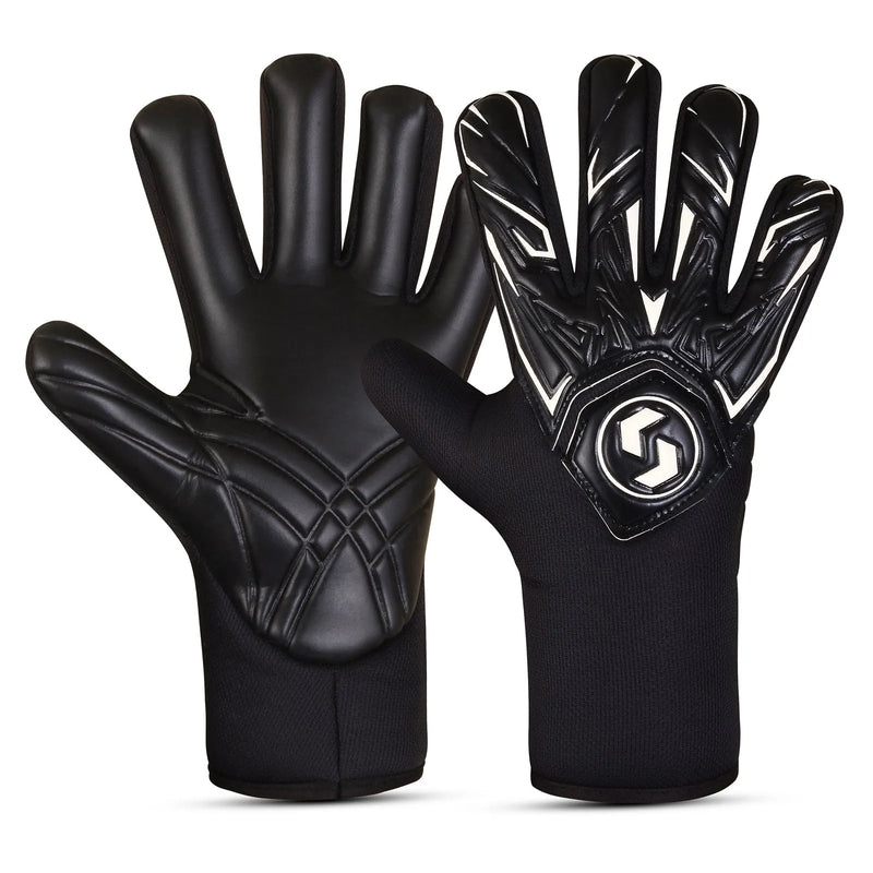 GoalKeeper Gloves Strong Grip For The Toughest Saves With Finger Spines To Give Splendid Protection To Prevent Injuries High Performance Pro Level Ideal For Men And Women(GK-365) | Ideal for All Surface, Kids and Adults