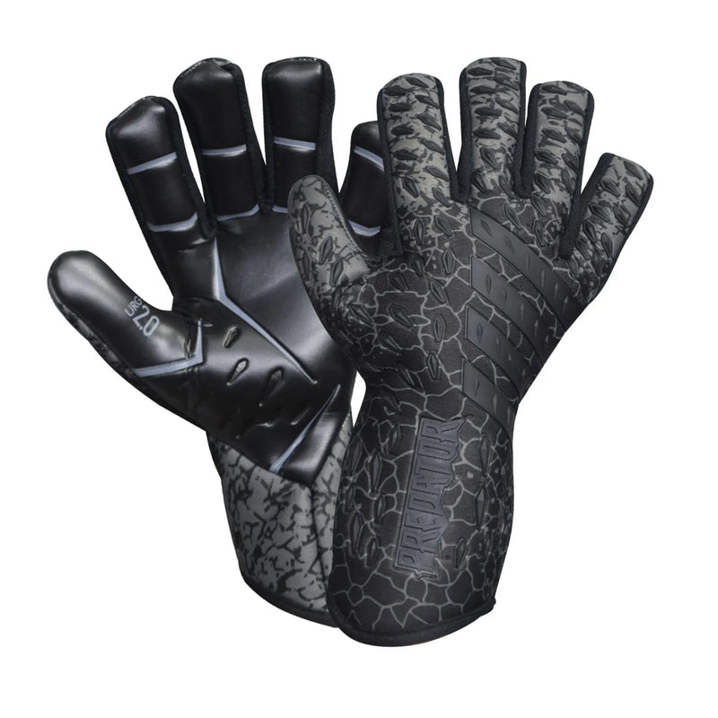 Soccer Goal Keeper Gloves Anti Slip Breathable Adults And Children Predator Series (GK-410) | Ideal for All Surfaces, Kids & Adults | Match-Ready | Includes Pump & Needle | Durable & Long-Lasting Performance