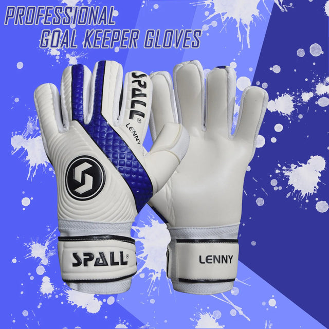 Soccer Goal keeper Gloves Professional Non Slip Goal Keeper Gloves With Strong Grip And Protection Breathable And Wear Resistant Youth And Adult Protective Goal Keeper Gloves (GK-370) | Ideal for All
