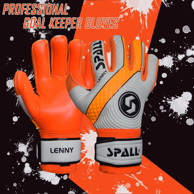 Soccer Goal keeper Gloves Professional Non Slip Goal Keeper Gloves With Strong Grip And Protection Breathable And Wear Resistant Youth And Adult Protective Goal Keeper Gloves (GK-370) | Ideal for All