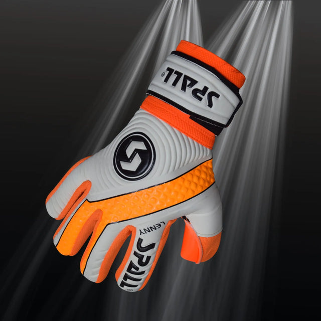 Soccer Goal keeper Gloves Professional Non Slip Goal Keeper Gloves With Strong Grip And Protection Breathable And Wear Resistant Youth And Adult Protective Goal Keeper Gloves (GK-370) | Ideal for All