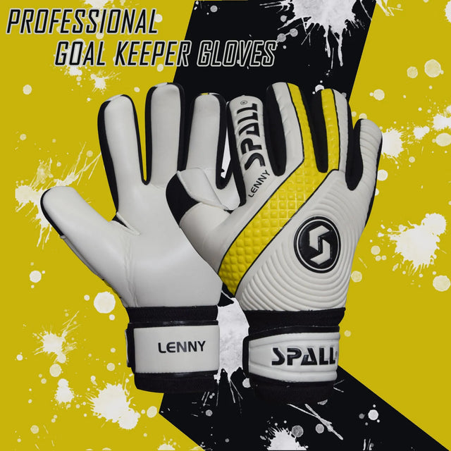 Soccer Goal keeper Gloves Professional Non Slip Goal Keeper Gloves With Strong Grip And Protection Breathable And Wear Resistant Youth And Adult Protective Goal Keeper Gloves (GK-370) | Ideal for All