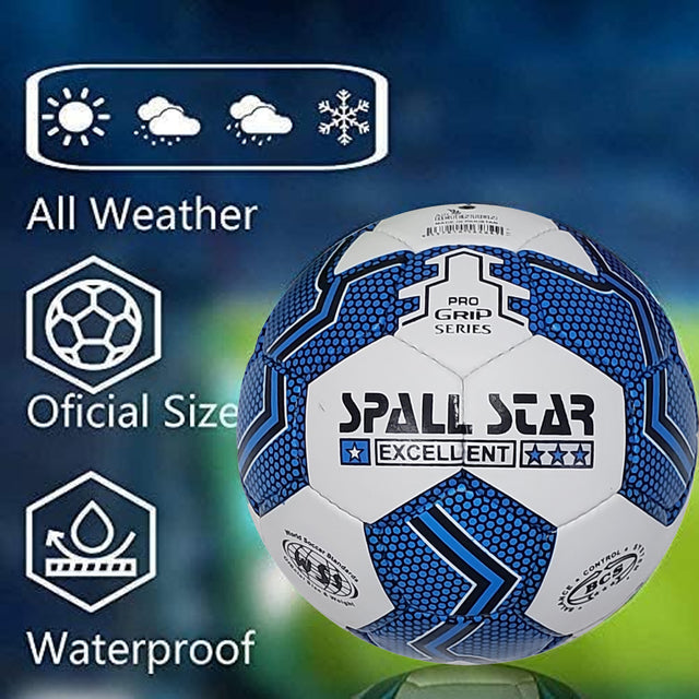 Football Soccer Ball For Matches World Cup Best Indoor/Outdoor Water Proof Ball For Professional Training And Match Men And Women Youth And Adult (GP-647)