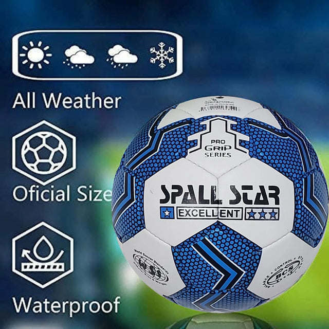 Football Soccer Ball For Matches World Cup Best Indoor/Outdoor Water Proof Ball For Professional Training And Match Men And Women Youth And Adult  (GP-647) | Ideal for All Surfaces, Kids & Adults
