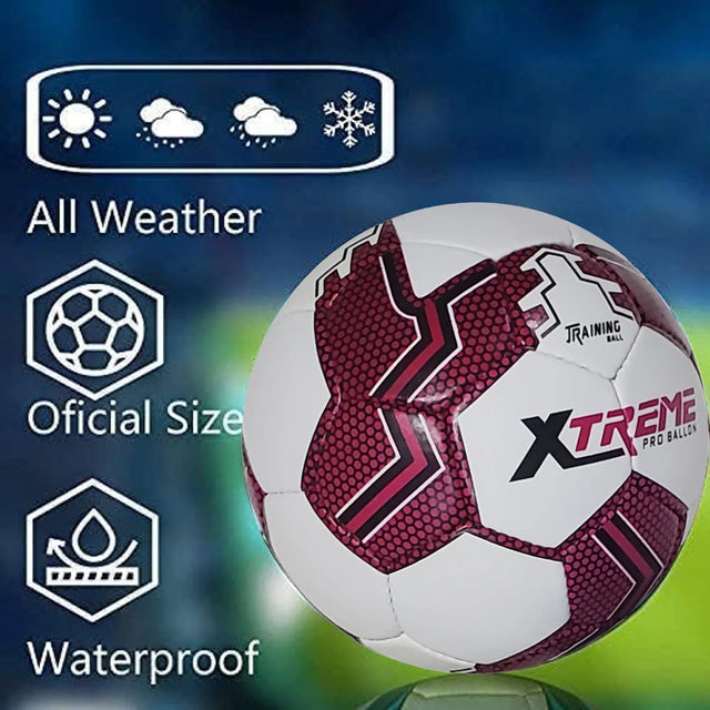 Football Soccer Ball For Matches World Cup Best Indoor/Outdoor Water Proof Ball For Professional Training And Match Men And Women Youth And Adult  (GP-647) | Ideal for All Surfaces, Kids & Adults