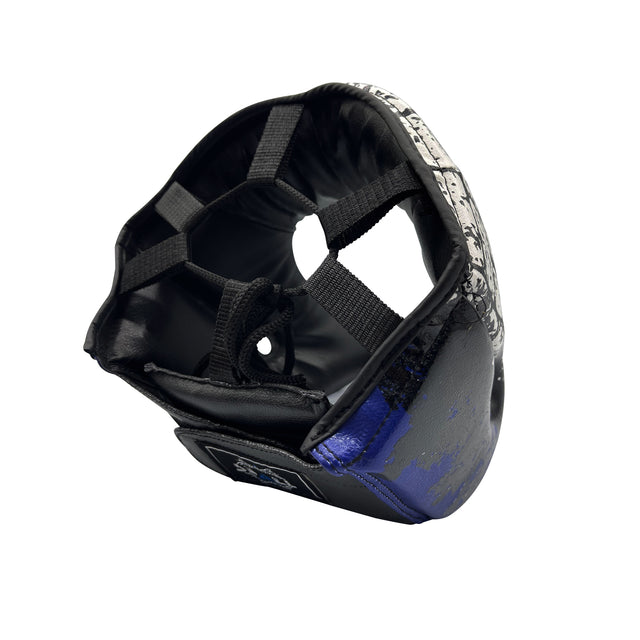 Head Guard For Boxing MMA Training Head Gear Kickboxing For Muay Thai Grappling Sparring Karate Taekwondo Martial Arts (SI-1395) | Ideal for All Surfaces, Kids & Adults | Match-Ready | Includes Pump & Needle