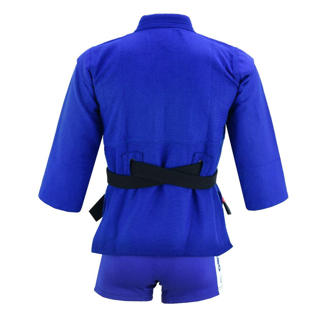 Sambo Suit for Training & Competition ? Durable Martial Arts Uniform with Jacket & Shorts 1251 | Ideal for All Surfaces, Kids & Adults | Match-Ready | Includes Pump & Needle | Durable & Long-Lasting Performance