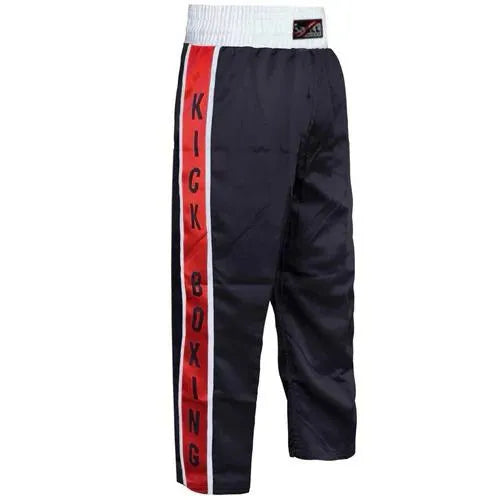 Kickboxing Trousers for Adults ? S/M/L/XL Sizes, Durable Training Gloves for Muay Thai, Boxing & MMA 373 | Ideal for All Surfaces, Kids & Adults | Match-Ready | Includes Pump & Needle | Durable & Long-Lasting Performance