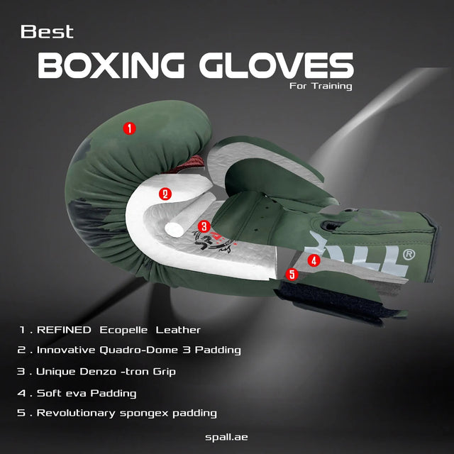 Professional Boxing Gloves For Strong Punches Sparring And Kickboxing Fighting Punch Bag Workout Muay Thai And Training (1491) | Ideal for All Surfaces, Kids & Adults | Match-Ready | Includes Pump & Needle