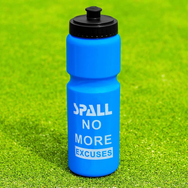 Sports Water Bottle, 750ml, BPA-Free, Leak-Proof, Push-Pull Cap, Black (Blue) | Ideal for All Surfaces, Kids & Adults | Match-Ready | Includes Pump & Needle | Durable & Long-Lasting Performance