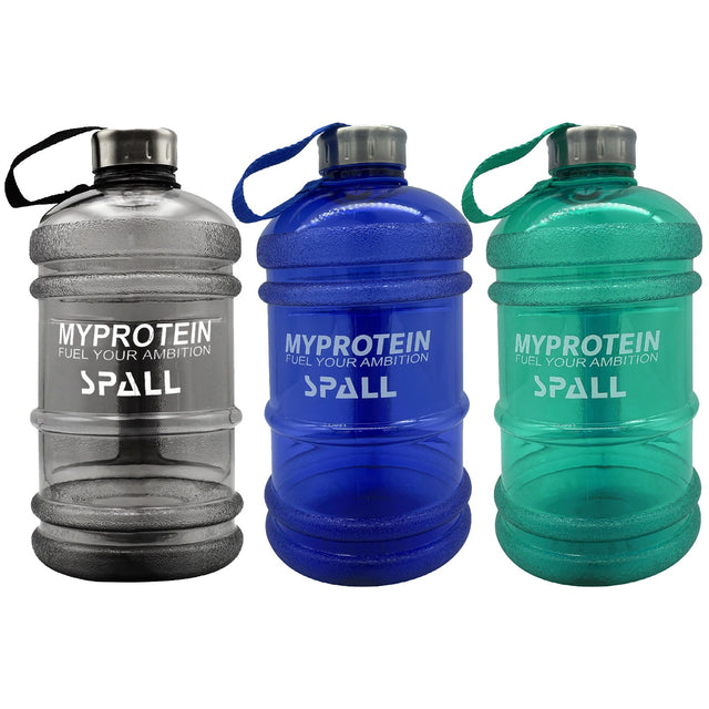 Sport Water Bottle, 3.78 Litre Capacity, Wide Mouth with Handle, Reusable for Gym, Fitness, Travel | Ideal for All Surfaces, Kids & Adults | Match-Ready | Includes Pump & Needle | Durable & Long-Lasting performance