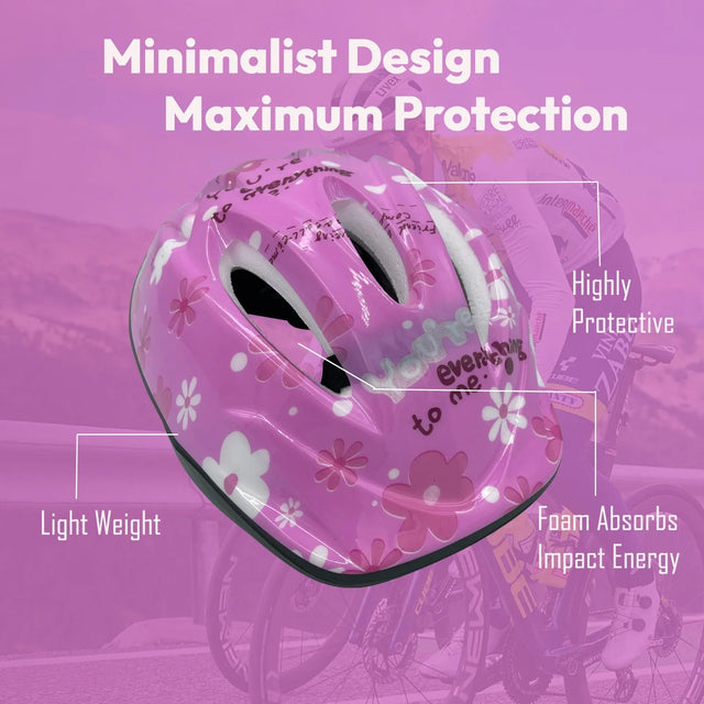 Sports Bike Helmet for Men, Women, Kids, Adjustable Safety Cycling Head Protection | Ideal for All Surfaces, Kids & Adults | Match-Ready | Includes Pump & Needle | Durable & Long-Lasting Performance