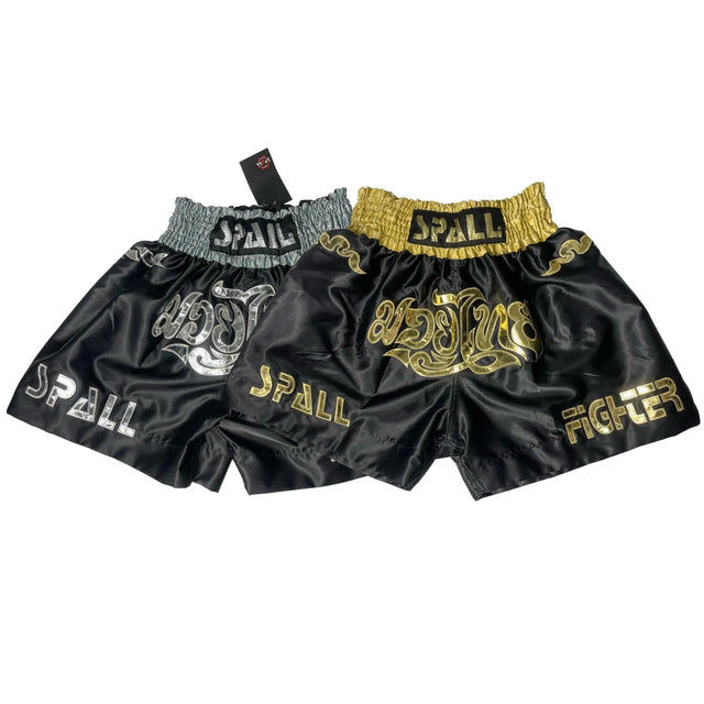 Boxing Shorts For Men Muay Thai Shorts For Kickboxing Wrestling Grappling Fight And Cross Training Martial Arts Training Gym Clothing | Ideal for All Surfaces, Kids & Adults | Match-Ready