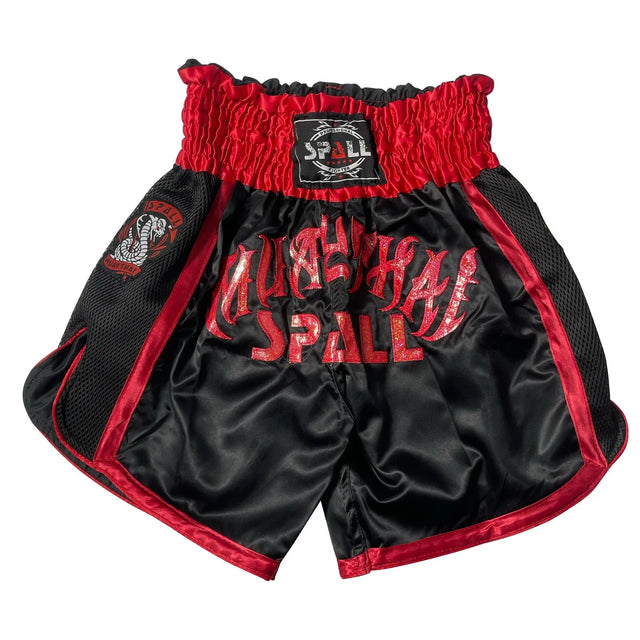 Boxing Shorts For Men Muay Thai Shorts For Kickboxing Wretling Grappling Fight And Cross Training Martial Arts Training Gym Clothing | Ideal for All Surfaces, Kids & Adults | Match-Ready