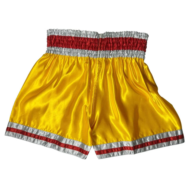 Boxing Shorts For Men Muay Thai Shorts For Kickboxing Wretling Grappling Fight And Cross Training Martial Arts Training Gym Clothing | Ideal for All Surfaces, Kids & Adults | Match-Ready