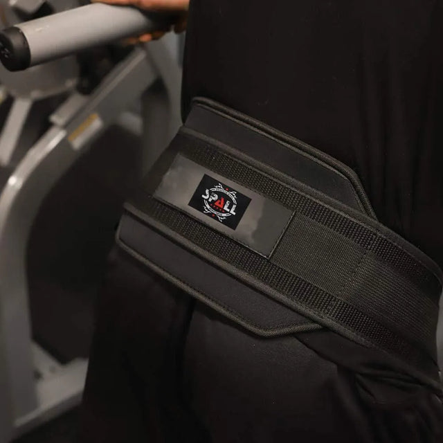 Weightlifting Dip Belt with Steel Chain Perfect for Men and Women for Adjustable Pull Up Fitness Pullups Crossfit Powerlifting Strength Training (Height 96cm Width 16cm, Black | Ideal for All Surfaces, Kids & Adults