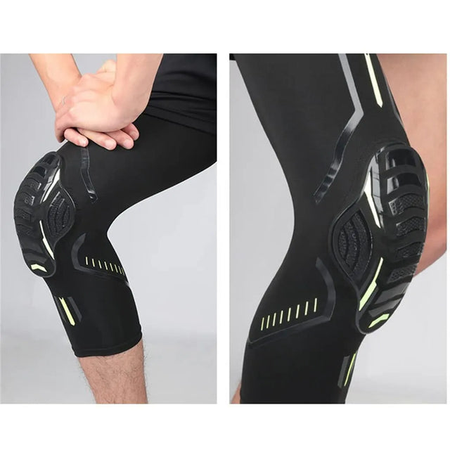 Knee Pad Compression Knee Support Sleeve Protector Elastic For Arthritis Jogging Meniscus Tear Running Gym Sports Basketball Valley Ball Running Ideal For Men And Women(9715) | Ideal for All Surfaces