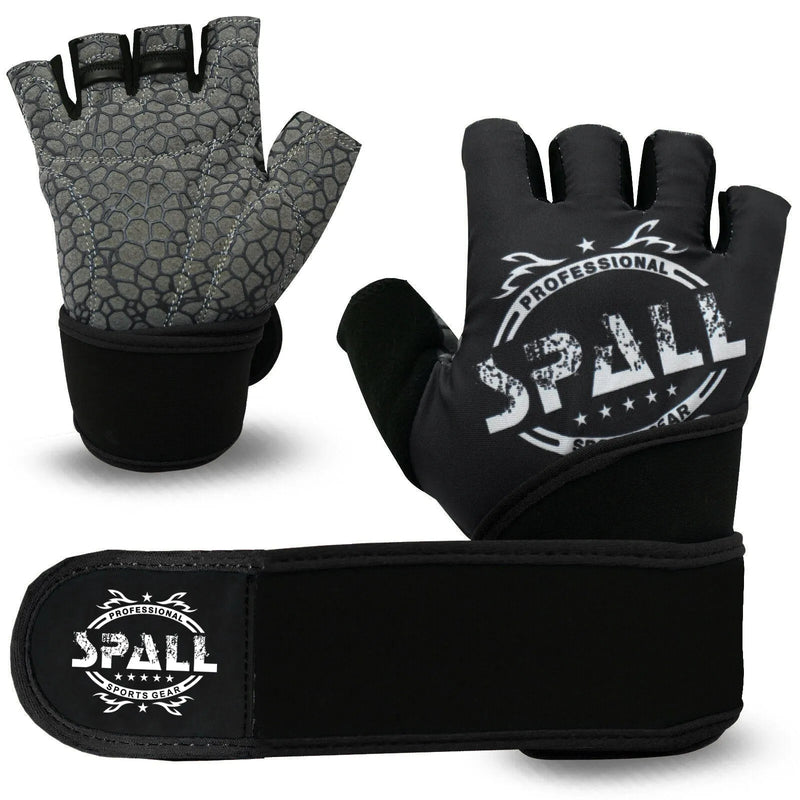 Weight Lifting Gloves For Fitness Power Lifting Row Gym Exercise Cycling Yoga Training Perfect For Men And Women (SI-3996) | Ideal for All Surfaces, Kids & Adults | Match-Ready | Includes Pump & Needle