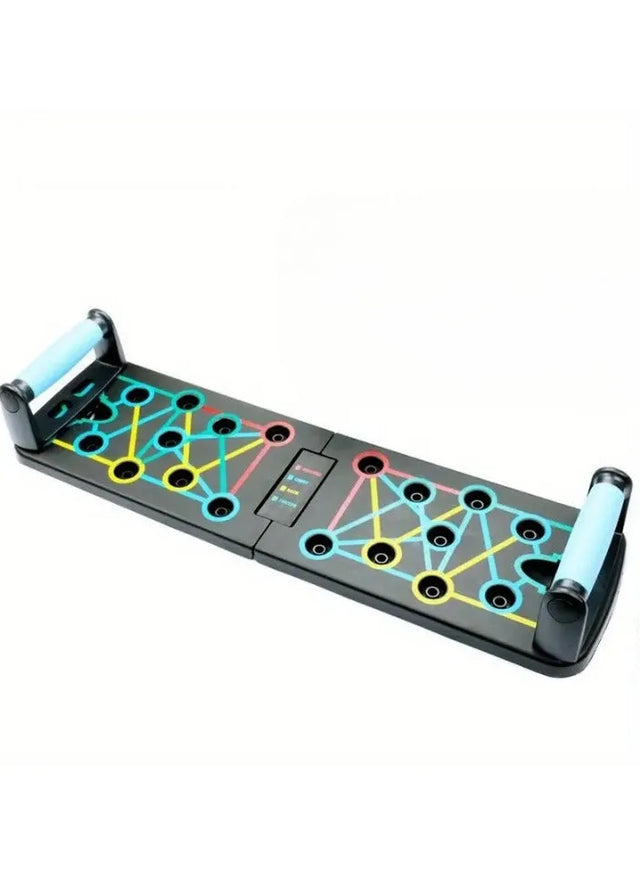 Generic Home Fitness Shoulder Push Board System Multifunctional Training Board Body Fitness Equipment (231450) | Ideal for All Surfaces, Kids & Adults | Match-Ready | Includes Pump & Needle | Durable
