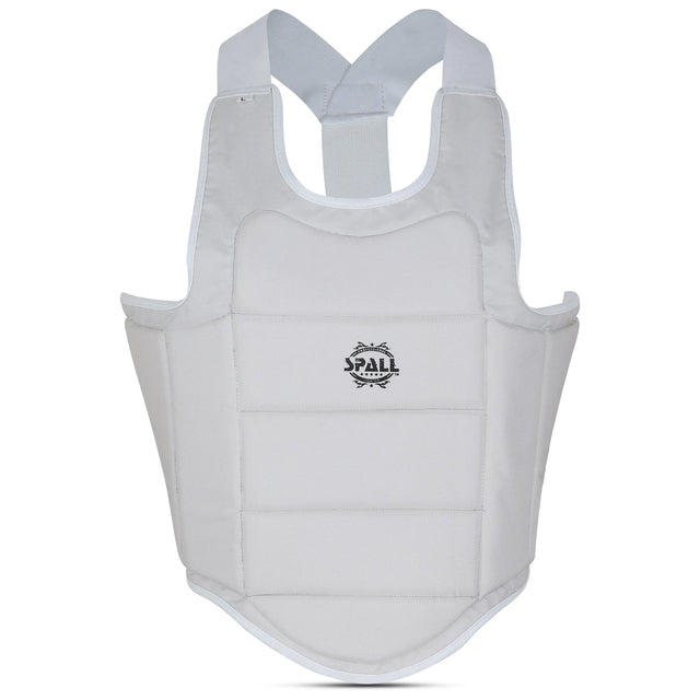 Chest Guard Body Protector White For Professionals And Beginners (SI-1290) | Ideal for All Surfaces, Kids & Adults | Match-Ready | Includes Pump & Needle | Durable & Long-Lasting Performance