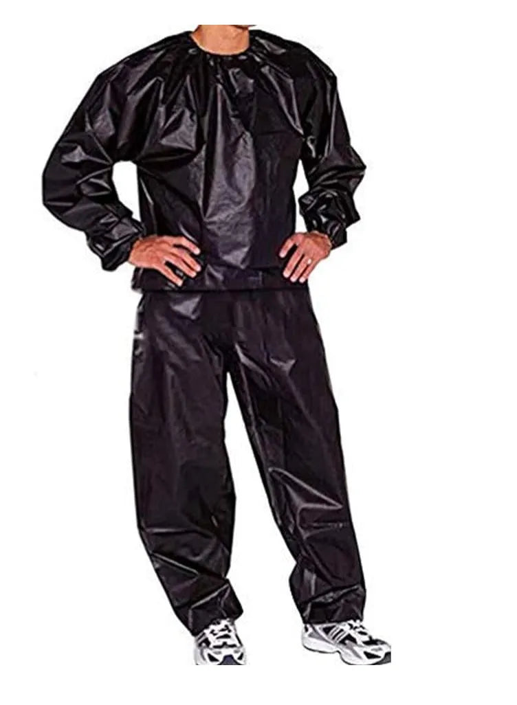 Heavy Duty Sauna Suits Exercise Sweat Sauna Suit Anti Rip Training Weight Loss Slim Clothes  ( 5001) | Ideal for All Surfaces, Kids & Adults | Match-Ready | Includes Pump & Needle | Durable & Long-Lasting
