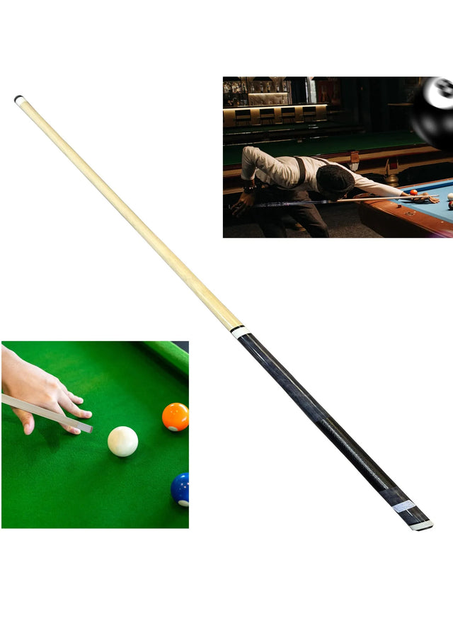 Snooker Cue Stick Play Billiard Pool Sticks Wood Material Straight Feel Good Beautiful Entertainment Snooker Billiard Tool (231246) | Ideal for All Surfaces, Kids & Adults | Match-Ready | Includes Pump